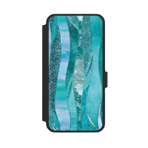 Samsung Galaxy A56 5G NIVOflip Blue Glamour Glitter Look