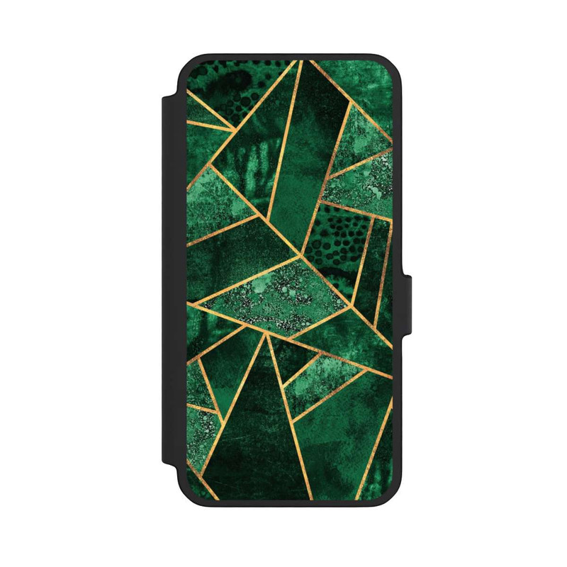 Galaxy A56 5G NIVOflip Deep Emerald Gold Print