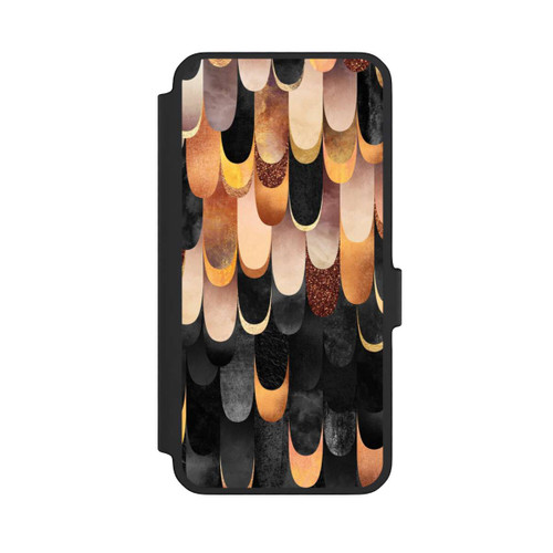 Samsung Galaxy A56 5G NIVOflip Plumes Cuivre et Noir