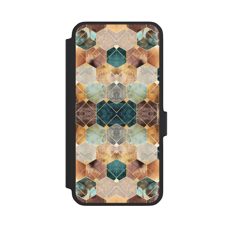 Galaxy A56 5G NIVOflip Natural Hexagons And Diamonds