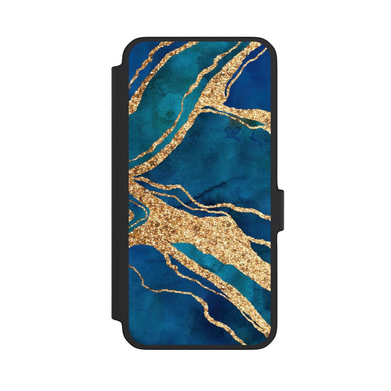 Galaxy A56 5G NIVOflip Edelstein Blaugold