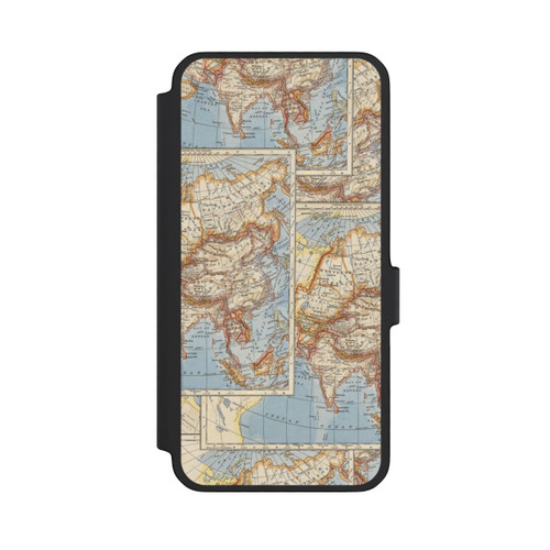 Samsung Galaxy A56 5G NIVOflip World Map Vintage