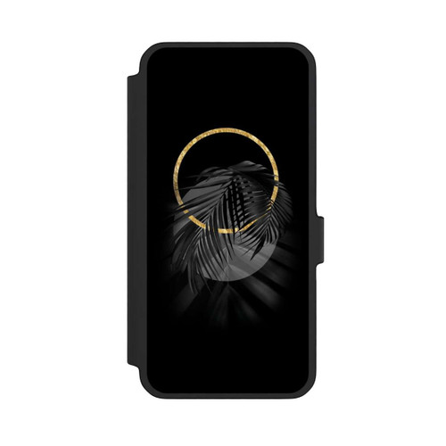 Samsung Galaxy A56 5G NIVOflip Feuille tropicale noire