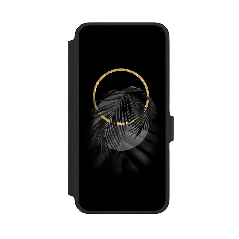 Galaxy A56 5G NIVOflip Feuille tropicale noire