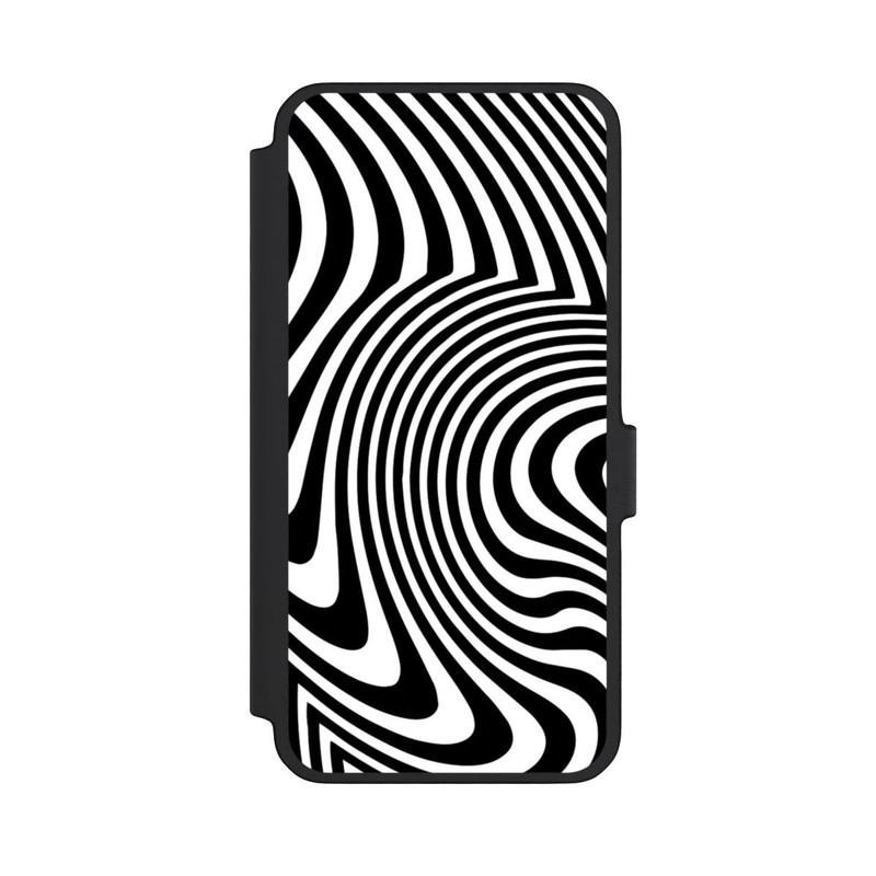 Galaxy A56 5G NIVOflip schwarz-weiße Wellen