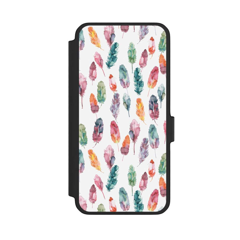 Galaxy A56 5G NIVOflip Aquarellfedern Boho