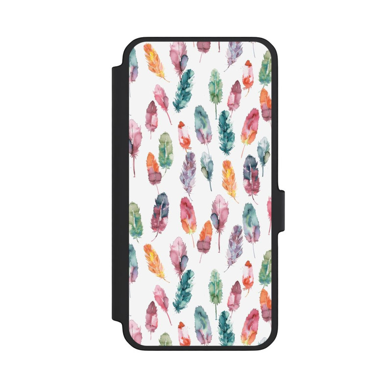 Galaxy A56 5G NIVOflip Aquarellfedern Boho