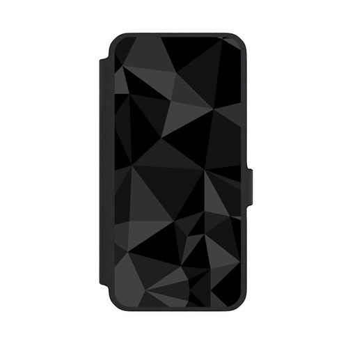 Samsung Galaxy A56 5G NIVOflip Motif Polygone Noir