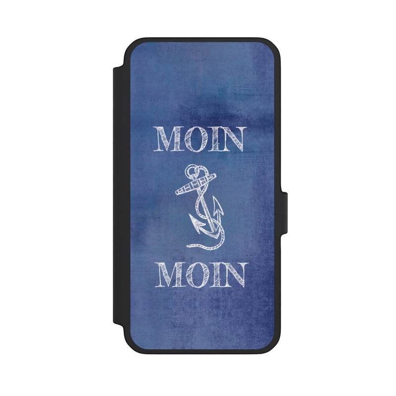 Galaxy A56 5G NIVOflip Moin Anker grunge blau