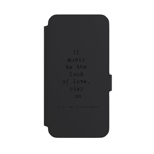 Samsung Galaxy A56 5G NIVOflip Shakespeare Music Food Transparent