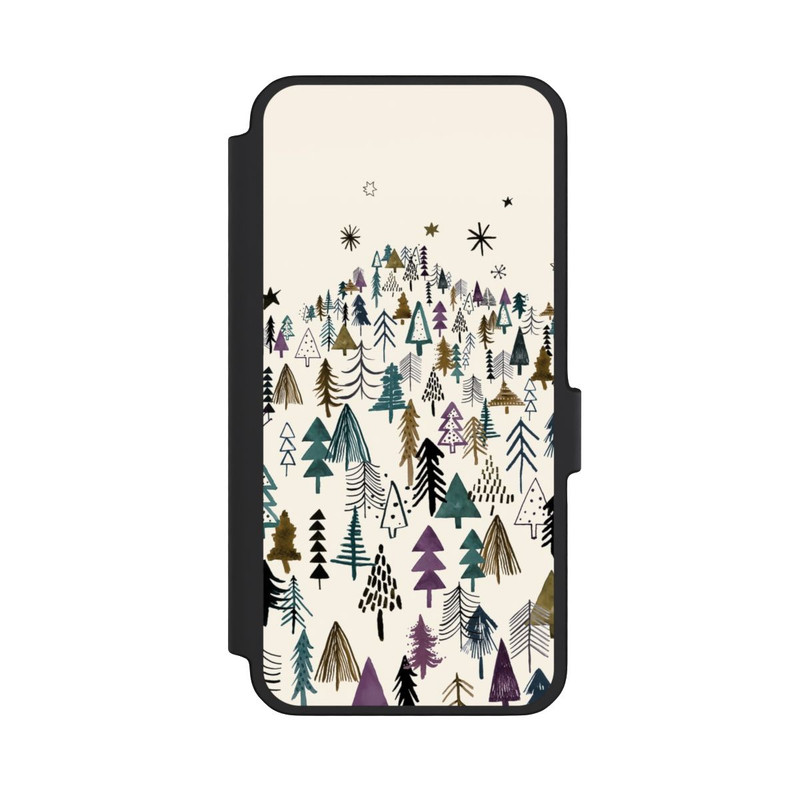 Galaxy A56 5G NIVOflip Bergbäume Wald Lila