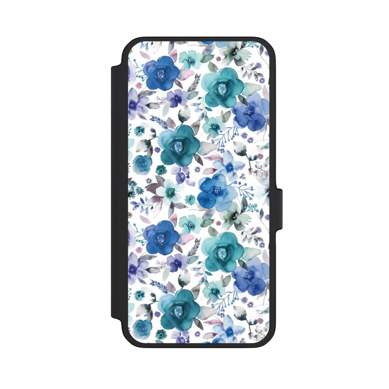 Galaxy A56 5G NIVOflip Winterblumensträuße Blau