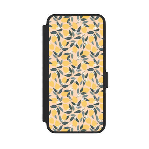 Samsung Galaxy A56 5G NIVOflip Rosa Zitronen-Muster