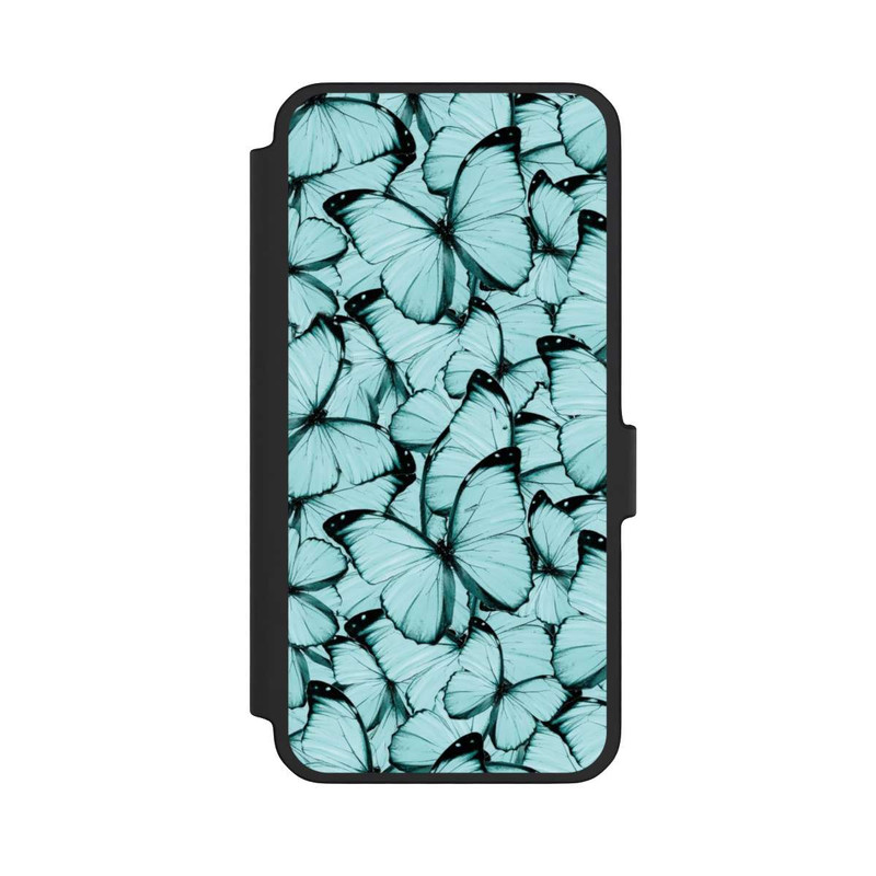 Galaxy A56 5G NIVOflip Teal Butterflies