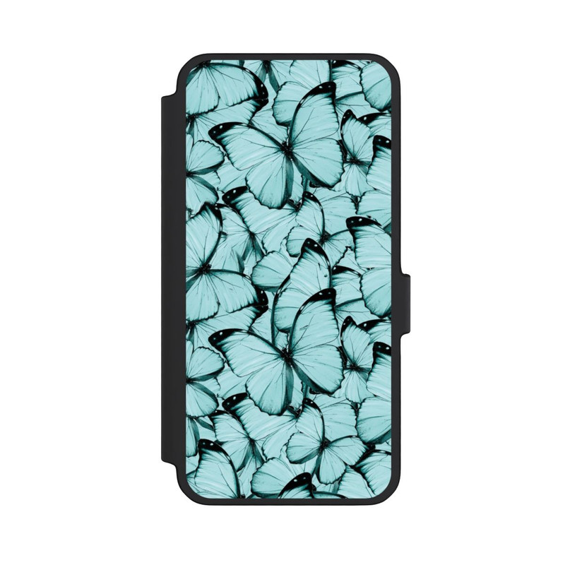 Galaxy A56 5G NIVOflip Teal Butterflies