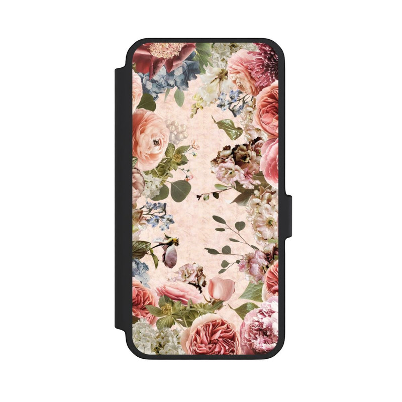 Galaxy A56 5G NIVOflip Cadre floral pivoines pastel