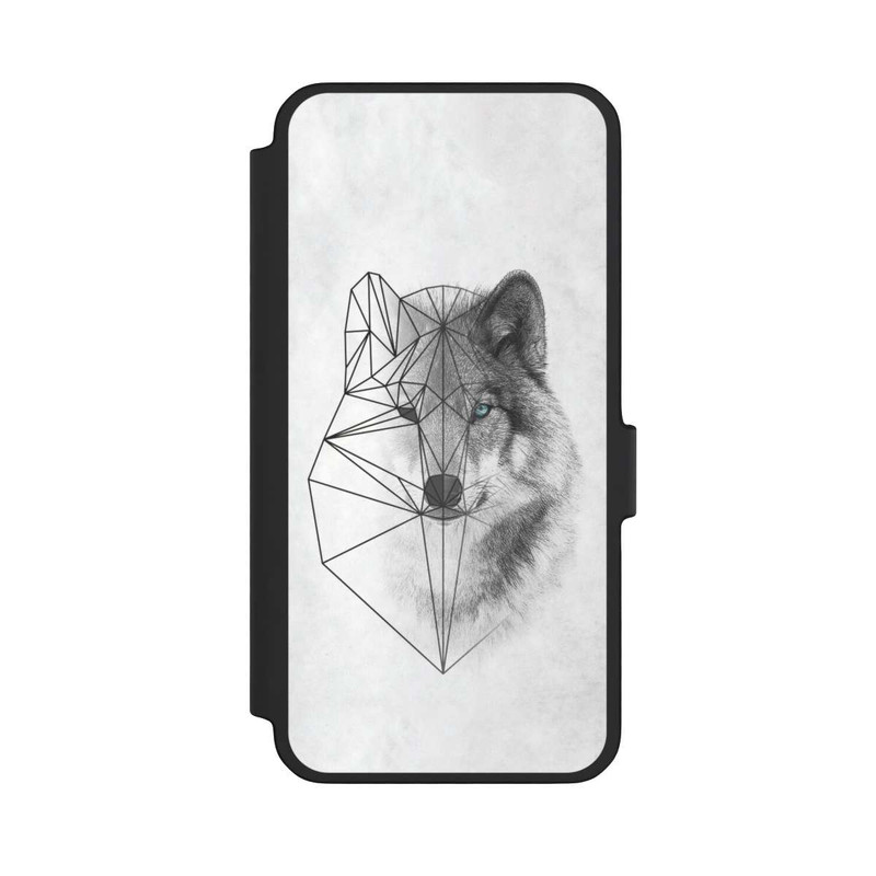 Galaxy A56 5G NIVOflip Polygonaler Wolf