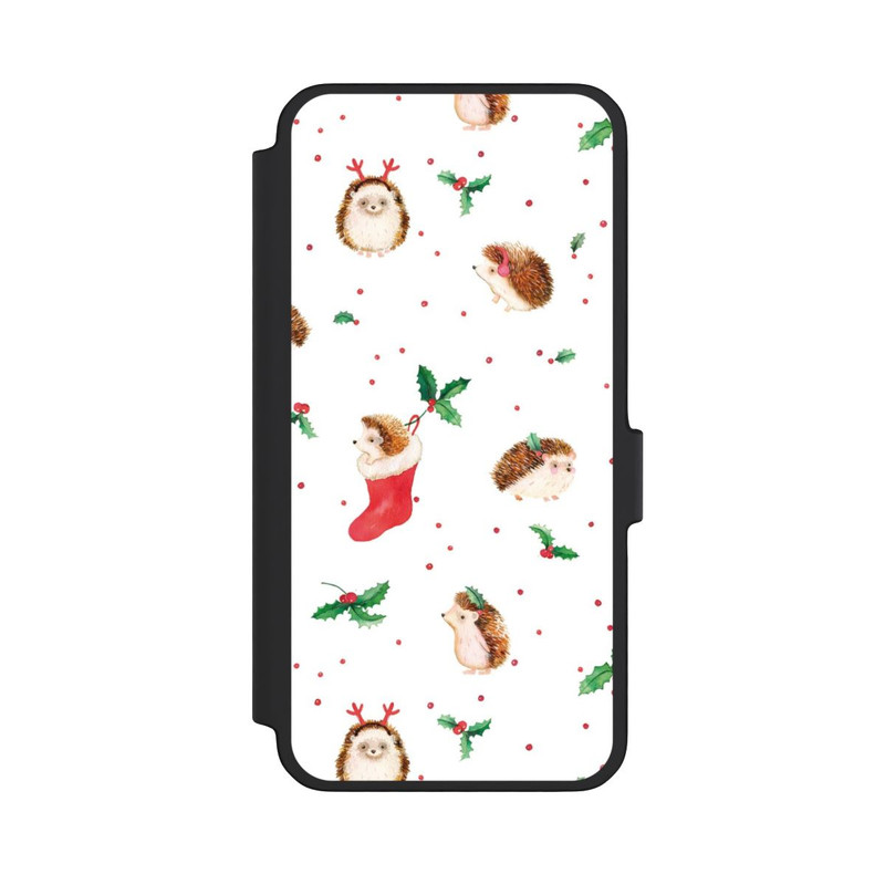 Galaxy A56 5G NIVOflip Christmas Cute Hedgehog