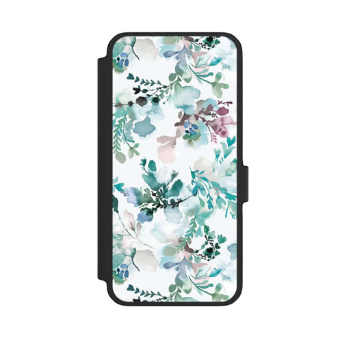 Samsung Galaxy A56 5G NIVOflip Fleurs d'automne délicates Eucalyptus