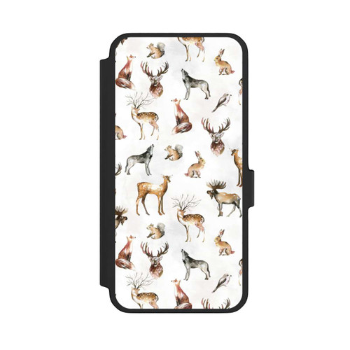 Samsung Galaxy A56 5G NIVOflip Animaux d'hiver des bois