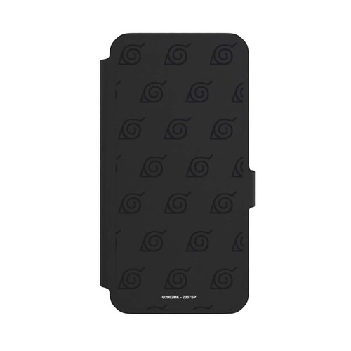 Samsung Galaxy A56 5G NIVOflip Black Konoha Pattern Transparant