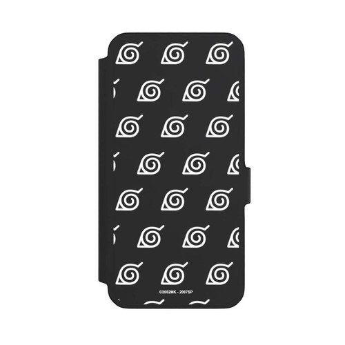Samsung Galaxy A56 5G NIVOflip white Konoha-Pattern Transparent