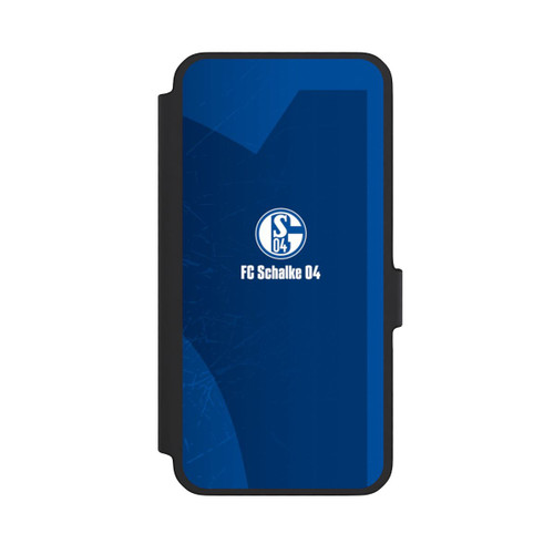 Samsung Galaxy A56 5G NIVOflip Schalke 04 Blauer Hintergrund Mit Logo