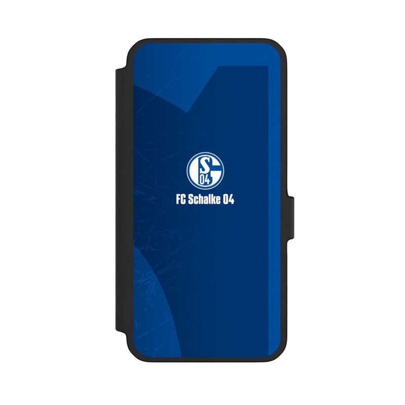 Galaxy A56 5G NIVOflip Schalke 04 Blauer Hintergrund Mit Logo