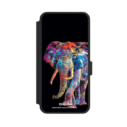 Samsung Galaxy A56 5G NIVOflip Elephant Art By P.D. Moreno
