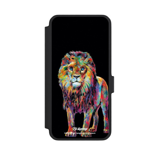 Samsung Galaxy A56 5G NIVOflip Löwe Bunte Kunst von P.D. Moreno