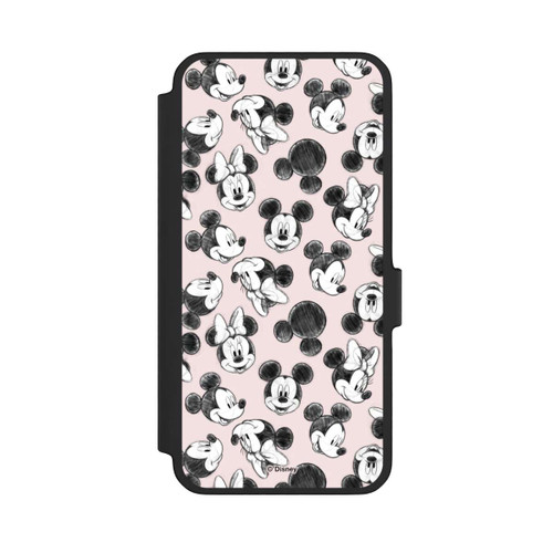 Samsung Galaxy A56 5G NIVOflip Minnie &amp; Mickey Viele Gesichter Pink
