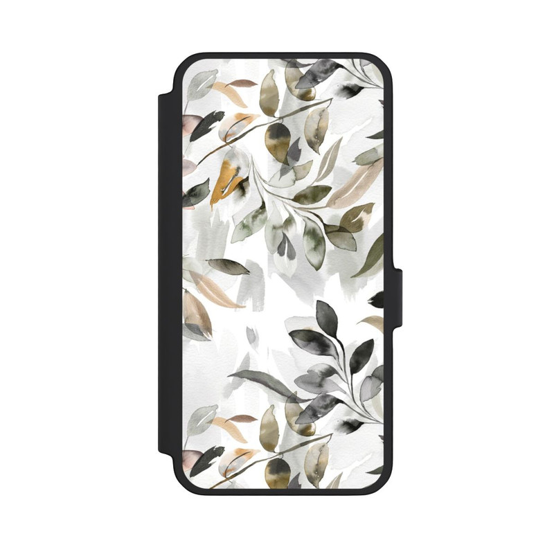 Galaxy A56 5G NIVOflip Aquarellblätter neutral