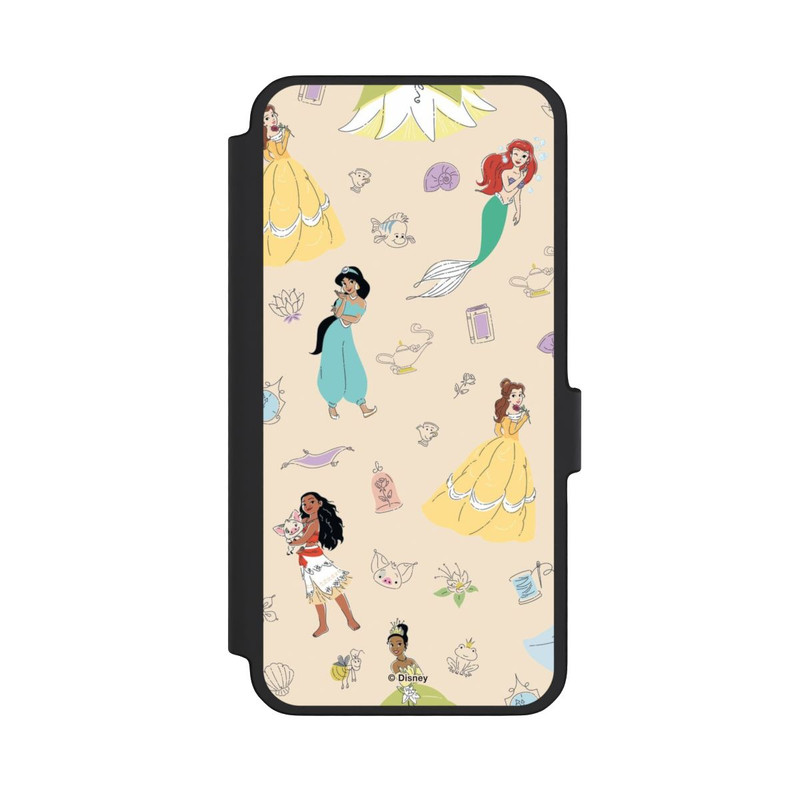 Galaxy A56 5G NIVOflip Princess Pattern Beige Disney Princess