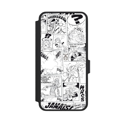 Samsung Galaxy A56 5G NIVOflip Asterix Comic Schwarz und Weiß