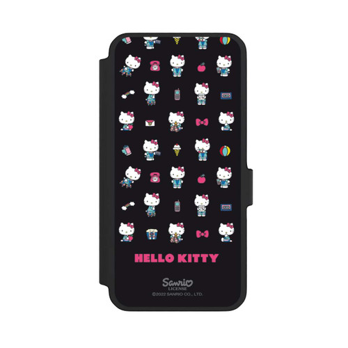 Samsung Galaxy A56 5G NIVOflip Hello Kitty 90s Schwarz