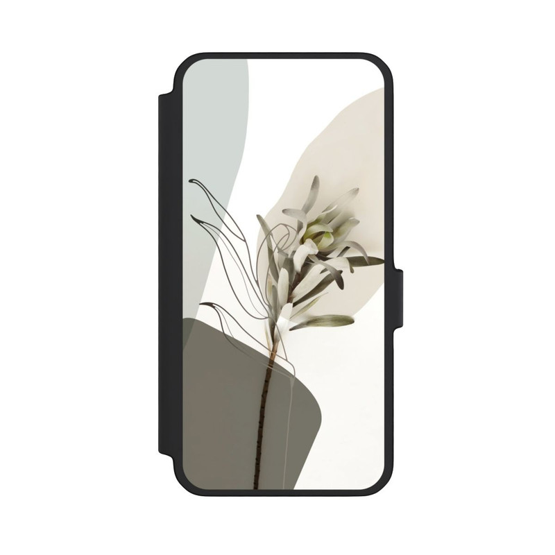 Galaxy A56 5G NIVOflip Boho Line Art Olive Green