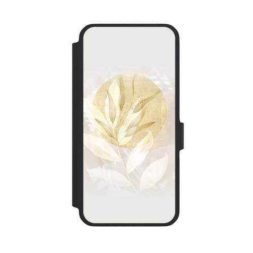 Samsung Galaxy A56 5G NIVOflip Boho Gold Blumen Kunst
