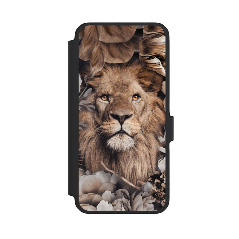 Galaxy A56 5G NIVOflip Lion & Fleurs Beiges