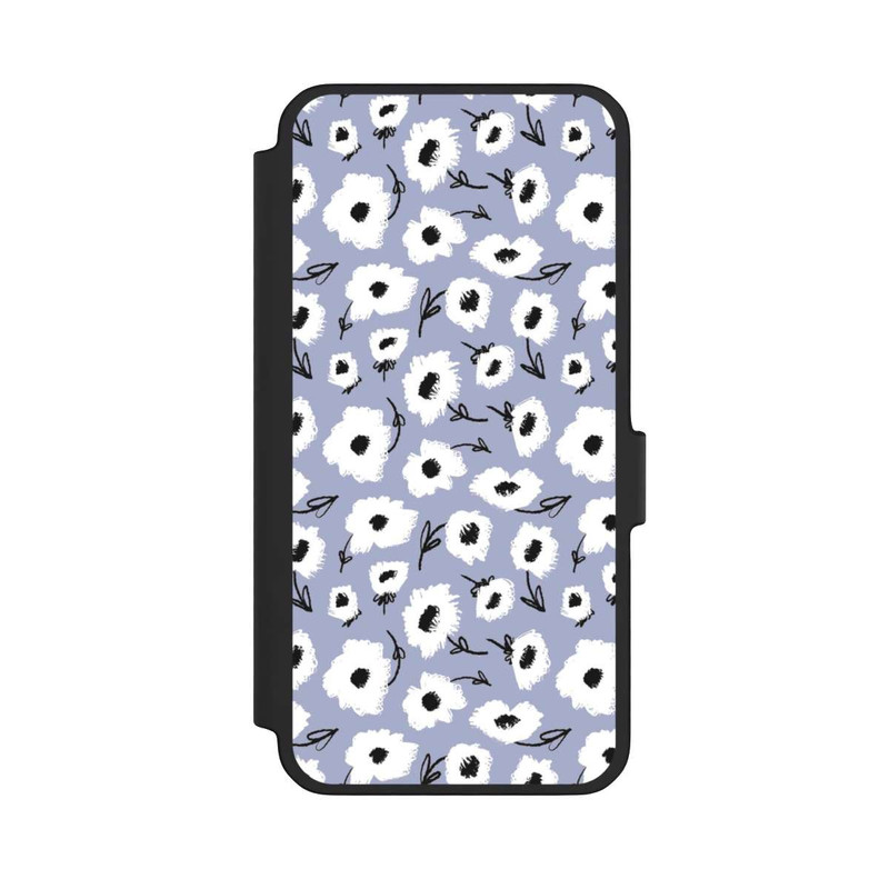 Galaxy A56 5G NIVOflip Flower Pattern Lila