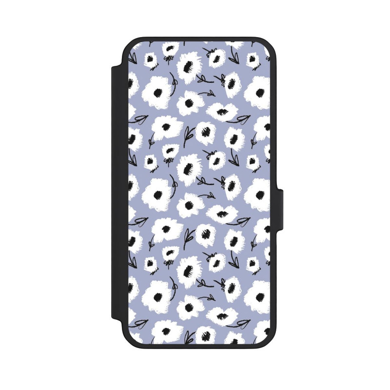 Galaxy A56 5G NIVOflip Pattern Fleurs Lilas