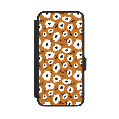Samsung Galaxy A56 5G NIVOflip Flower pattern ocker