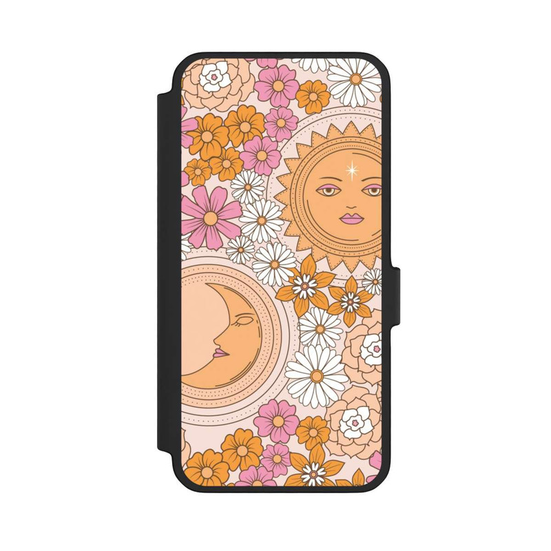 Galaxy A56 5G NIVOflip Mond-Sonne-Blumen