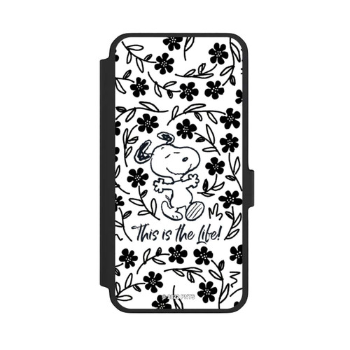 Samsung Galaxy A56 5G NIVOflip Snoopy Black and White This Is The Life