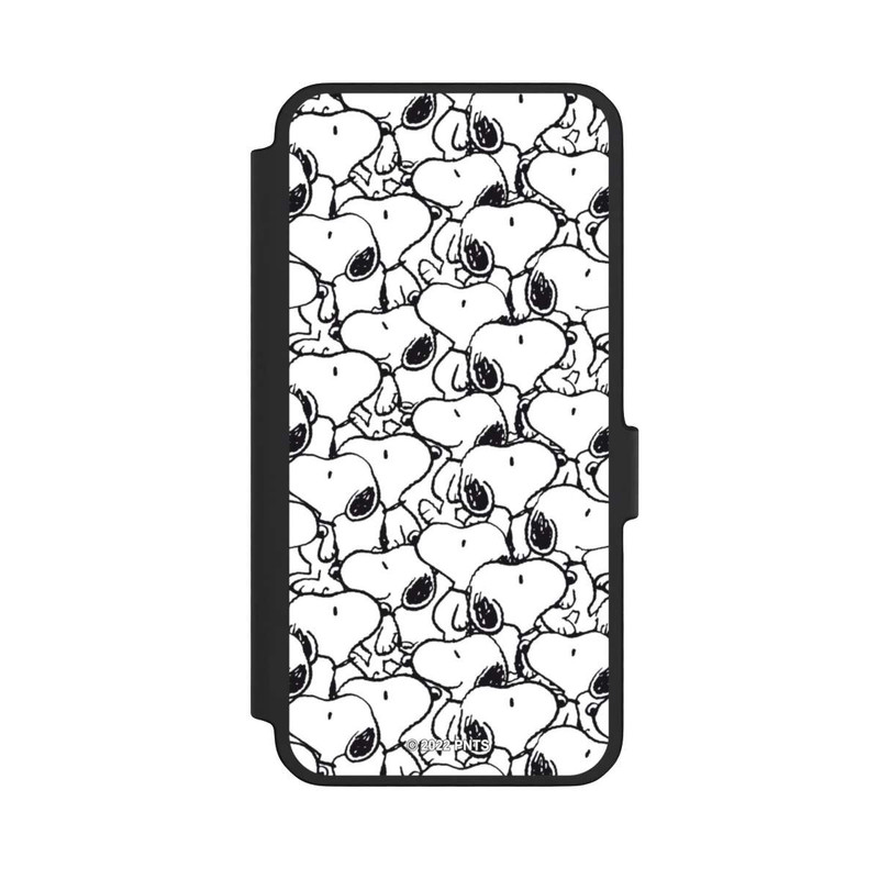 Galaxy A56 5G NIVOflip Snoopy Muster Schwarz und Weiß