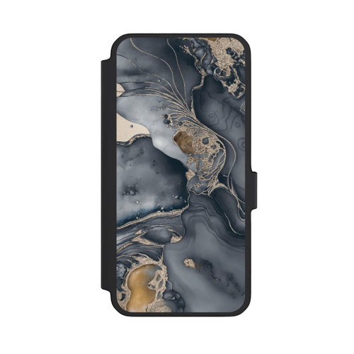 Samsung Galaxy A56 5G NIVOflip Alcohol Ink Gold Grey with AI