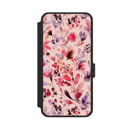 Samsung Galaxy A56 5G NIVOflip Künstlerische Blumen Viva Magenta