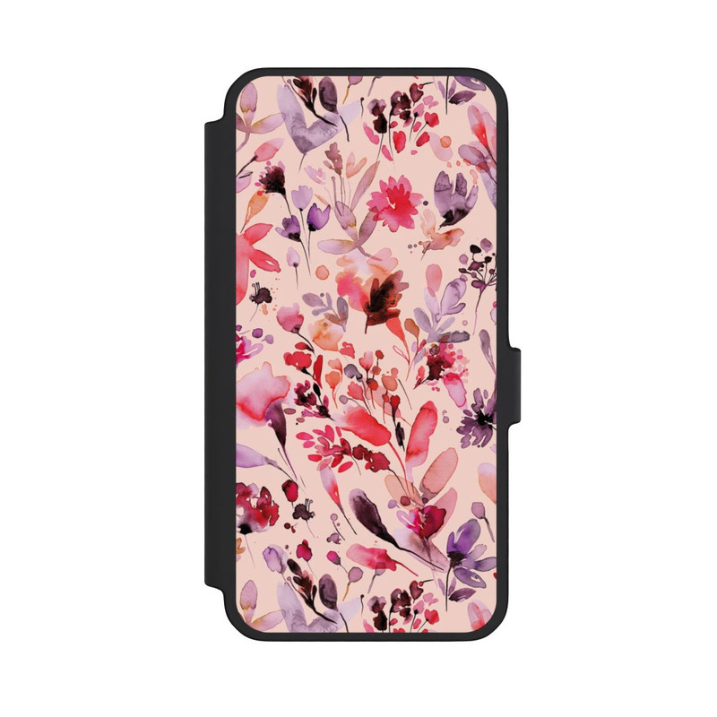 Galaxy A56 5G NIVOflip Fleurs artistiques Viva Magenta