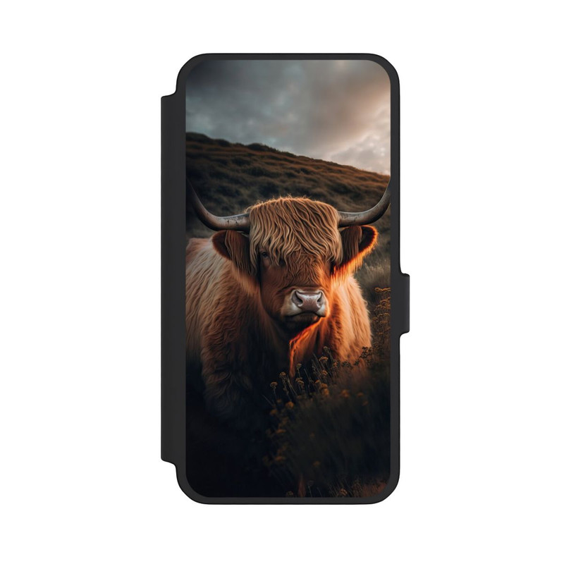 Galaxy A56 5G NIVOflip Highland Cow With Big Horns with AI