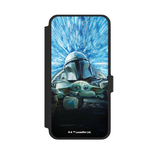 Samsung Galaxy A56 5G NIVOflip Grogu and Mando Flying Blue