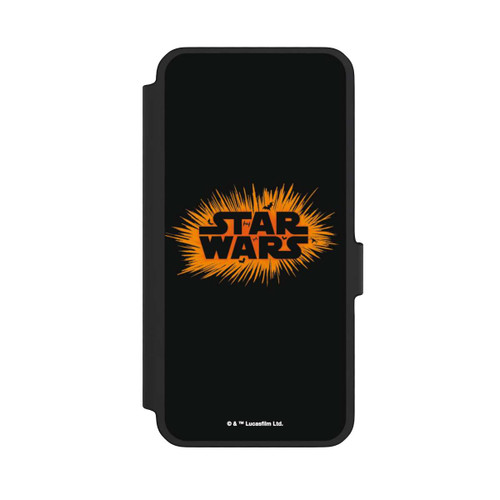 Samsung Galaxy A56 5G NIVOflip Star Wars Logo Orange Halloween Explosion